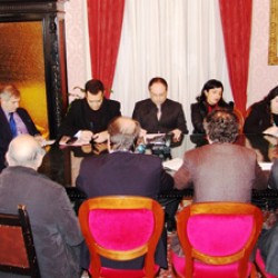 Conferenza stampa di fine anno al Comune di Modica